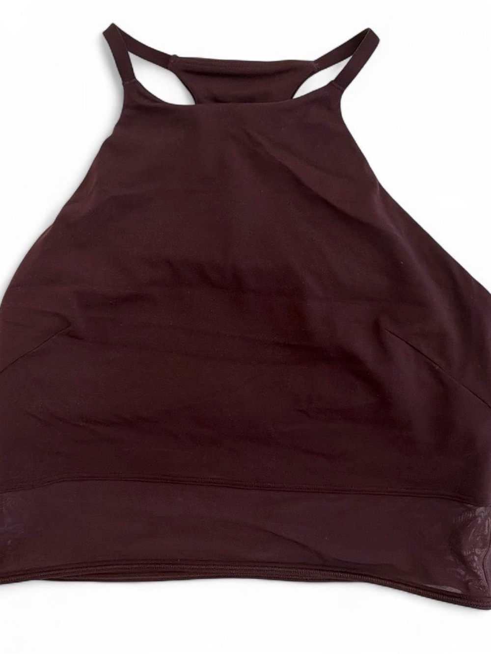 lululemon athletica High-Neck Sports Tank Top - Dark Maroon